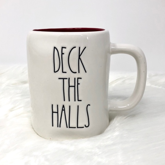 Rae Dunn Other - 🆕🎄Rae Dunn DECK THE HALLS Christmas Holiday Mug